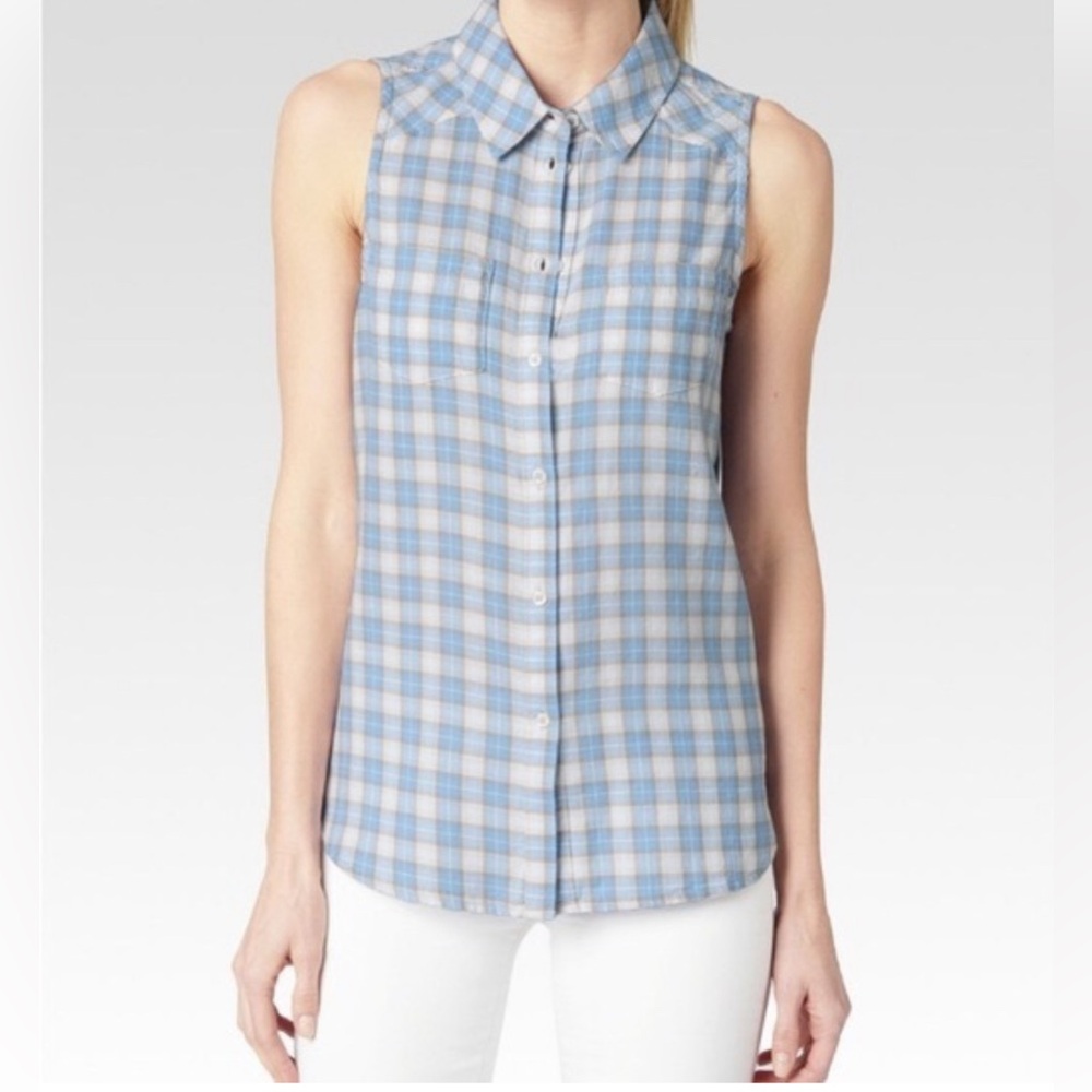 PAIGE plaid tank, Size S